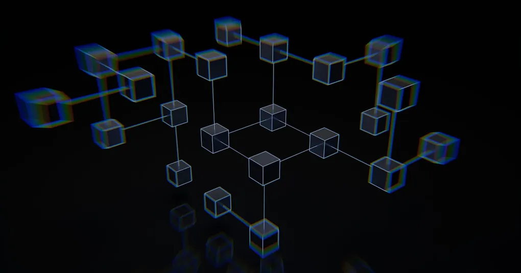 A futuristic illustration of AI algorithms and neural networks